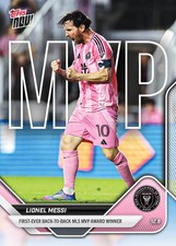 Lionel Messi - 2025 MLS Topps Now Card 145 - Print Run: 12,722 Inter Miami CF