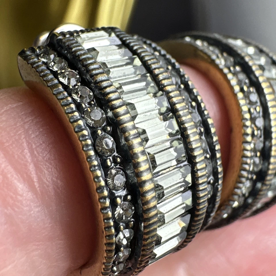 Pendientes de cristal aro heidi daus Foto 3 de 4