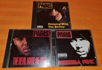3 CDs Paris Sleeping with the Enemy Sammlung CD Richie Rich Too Short Westcoast 