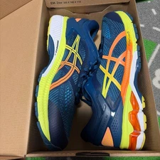 Asics Gel Kayano 26 Running Shoes Men’s Blue/Yuzu 26.5cm Excellent Condition