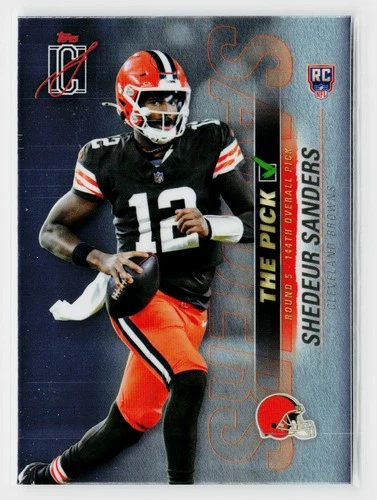 2025 Topps Signature Shedeur Sanders Base (RAW)