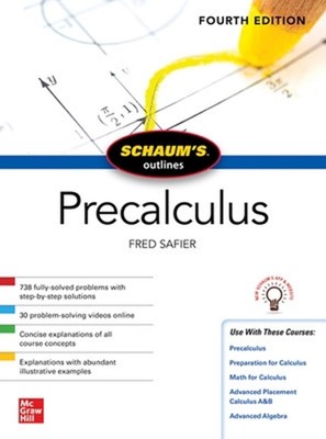 Schaum's Umriss of Precalculus, 4. Auflage von Fred Safier (englisch