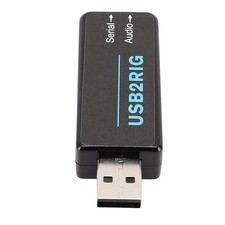 Portable USB Sound Card Audio Serial Ports Audio Processing Equipment USB2RIG