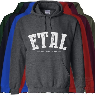 ETAL NORTHUMBERLAND HOODIE Ford New Cornhill on Tweed England College Uni