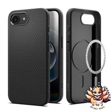 NEW Spigen iPhone 16e Case with MagSafe Compatible Magnetic Strap Hole Matte TPU