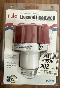 Rule 45DR Replacement Motor 500 GPH 12 Volt