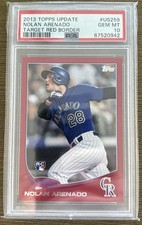 2013 Topps Update Series - Nolan Arenado #US259 Red (RC) PSA 10 - Very Low Pop
