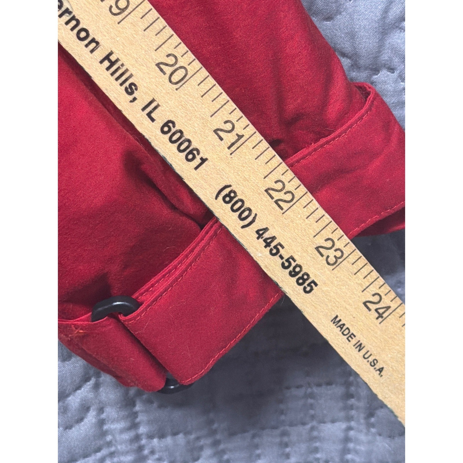 Jack Wolfskin Women Red Waterproof Hooded Ski Snowboard Jacket Outerwear Size M image 7