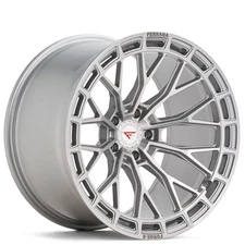 22x9" Ferrada Wheels F8-FR12 Machined Silver Flow Formed Rims