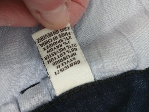 Hot Kiss Jeans Mis Rise Cargo Sz 11 Wide Leg Blue, Lots Of Pockets - Picture 6 of 9