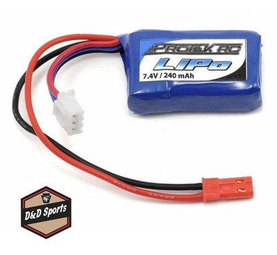 Protek PTK-5185 - 2S High Power 30C Micro LiPo Battery (7.4V/240mAh) w/JST