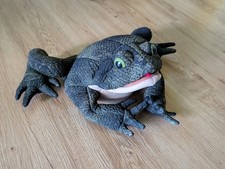 FOLKMANIS Large Toad Bullfrog Hand Puppet 15"