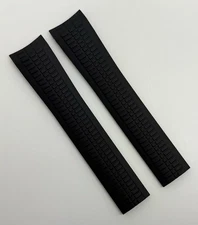 Patek Philippe Aquanaut 21mm x 18mm Black Rubber Watch Strap C09 Authentic OEM