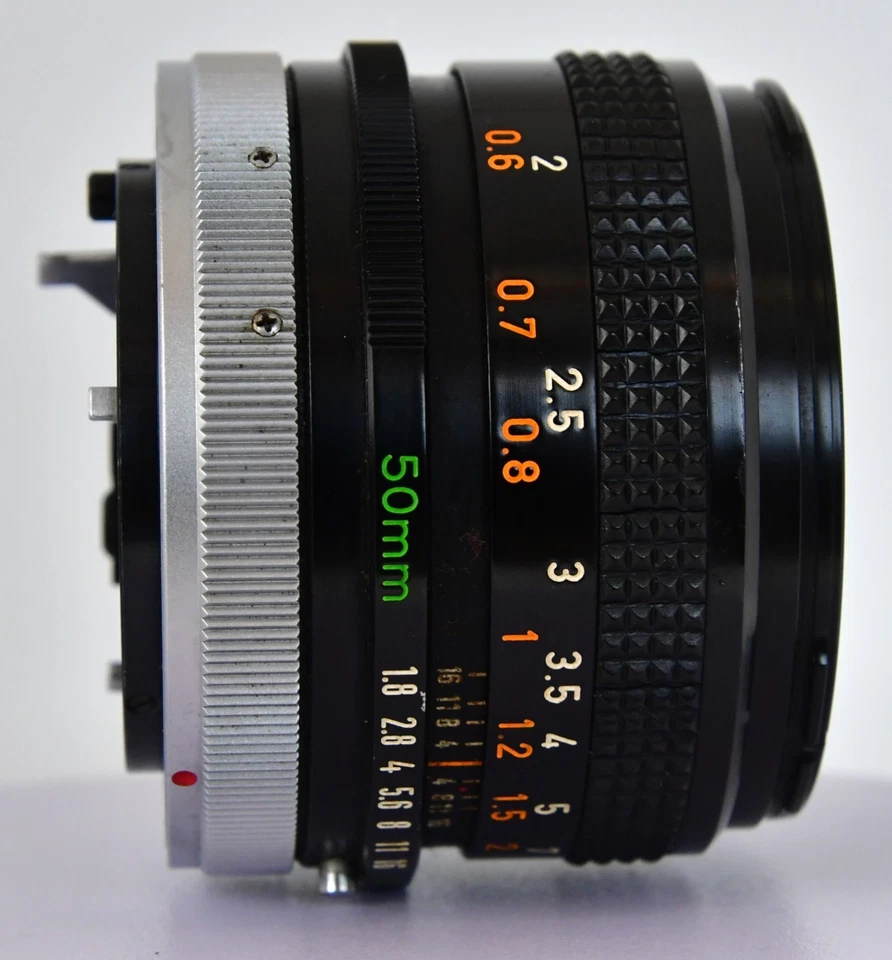 【PARA REPUESTOS】Lente Prime Estándar Canon FD 50mm F/1.8 SC S.C. MF de JAPÓN Foto 4 de 4