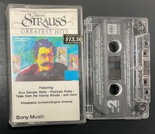 Greatest Hits Johann Strauss 1969 CBS Cassette VG