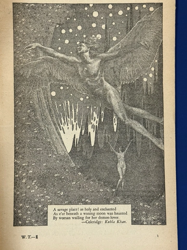 Weird Tales January 1938 The Witch's Mark BY DOROTHY QUICK - Image 3 of 4
