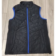 Heated Vest Black USB Rechargeable Women Medium Battery Pack not Included 