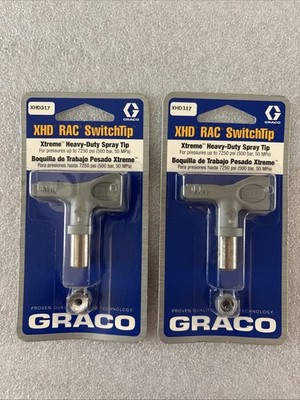 Graco XHD RAC SwitchTip Heavy-Duty Spray Tip XHD317