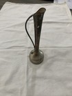 Vintage Silver Plated Pitcher Bud Vase W/ Handle 7" Tall MH Hong Kong EP on Zinc — photo 3