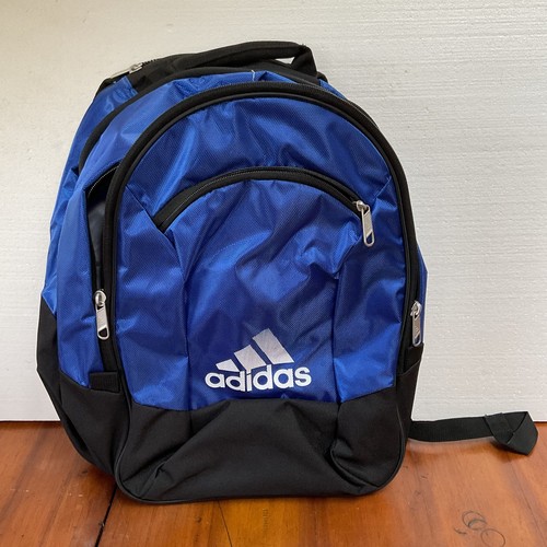 Lot of 2 Adidas Backpacks – Blue Backpack & Red/Black Sackpack