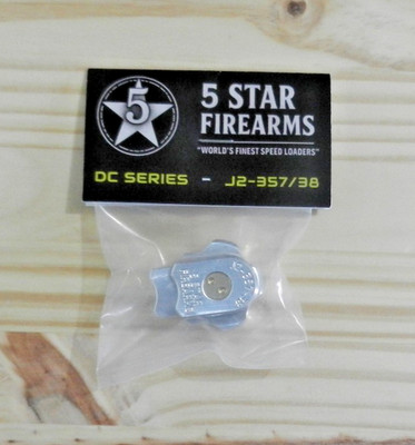 Aluminum Speedloader;  Ruger LCR,  S&W Airweight,  Bdygd;  DC SERIES J2-357/38