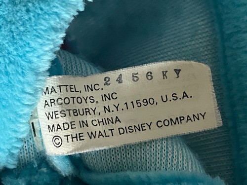 De colección Mattel Disney Minnie Mouse 10” Peluche Azul Rosa Marioneta de Mano Juguete de Peluche Arco - Imagen 4 de 4