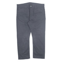 LEVI'S 513 Jeans Mens Grey Slim Straight Stone Wash W38 L26