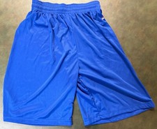 New Badger B-Core Shorts, Royal Blue, Model 4109, 9" Inseam, Adult Small