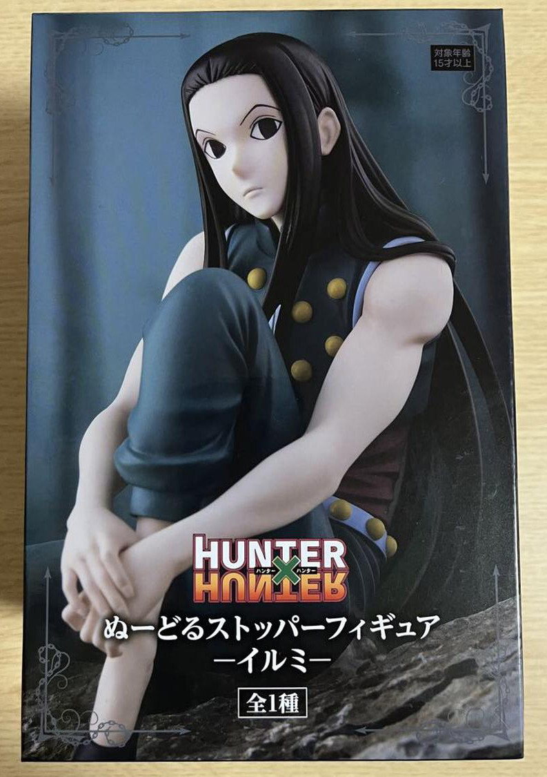 Japan Authentic Hunter x Hunter Illumi Noodle Stopper Figure | eBay
