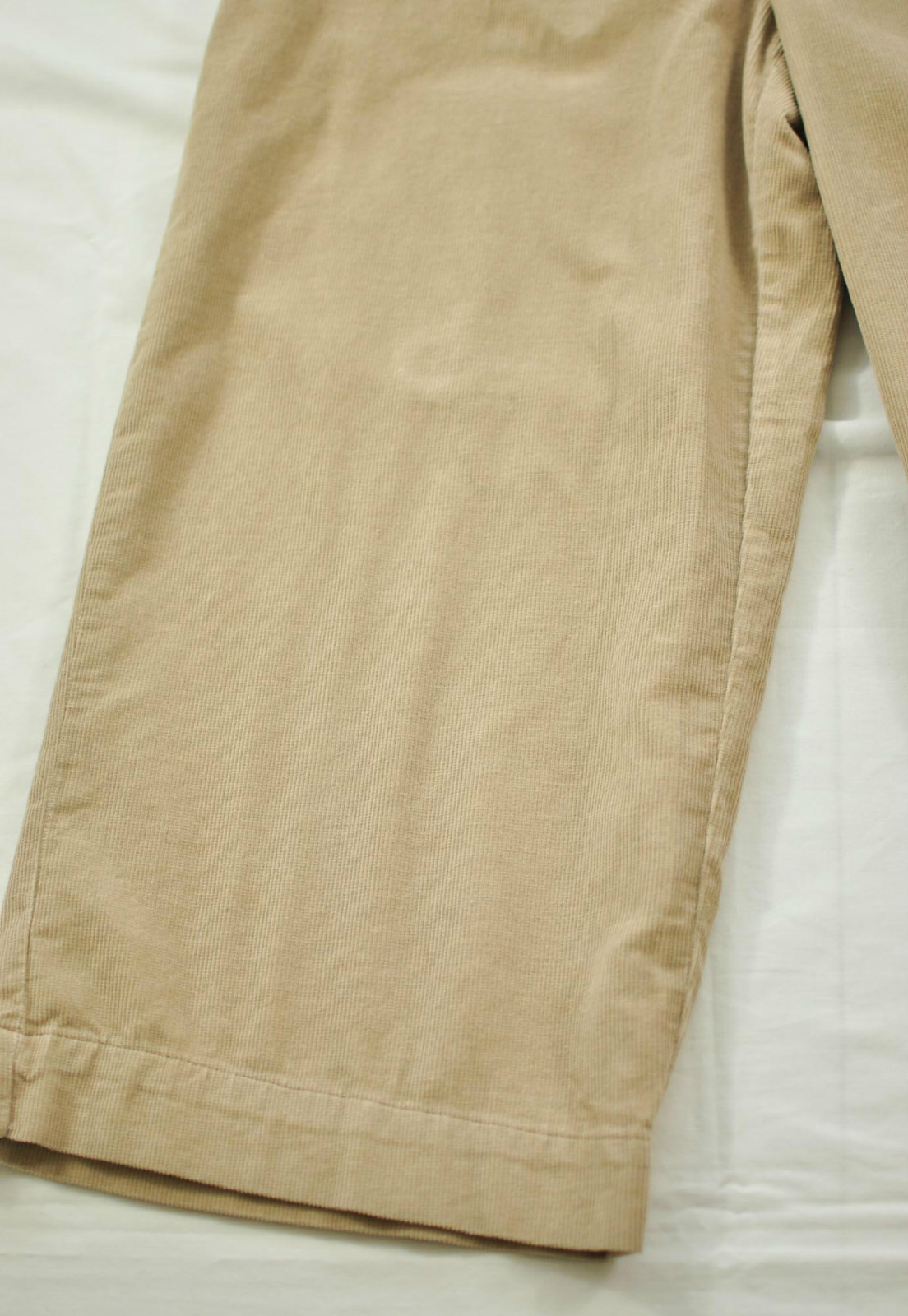 women's SONOMA tan corduroy capris size 10 all seasons cotton brand new 