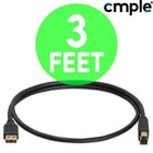 Usb-B Cable 3 Feet Usb 3.0 Type-B to A Cord Camera Scanner Printer Canon Epson