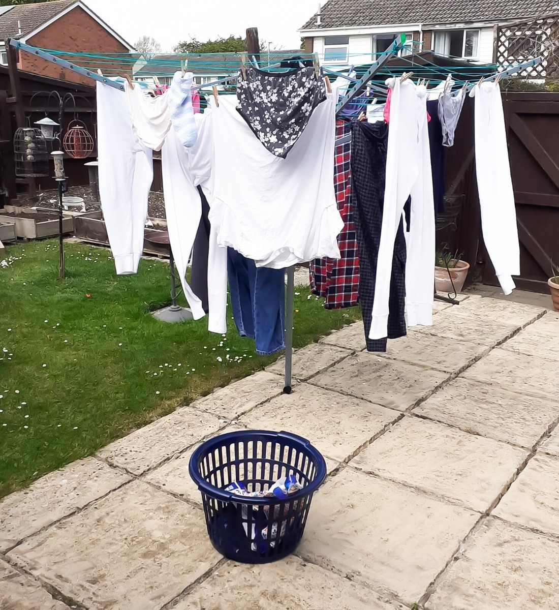 Hang Washing Rotary Dryer ROTARY AIRER 50M OUTDOOR ARM CLOTHES