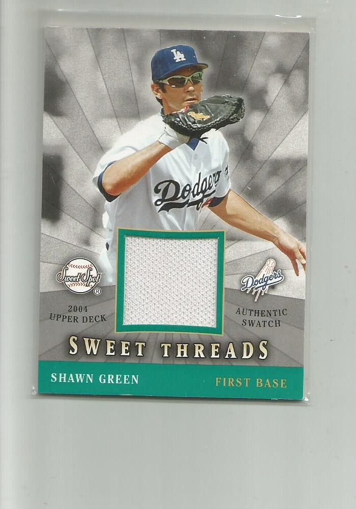 2004 Sweet Spot Sweet Threads #STSSG Shawn Green | eBay
