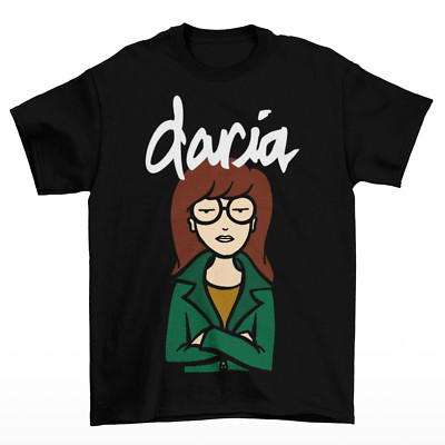 Daria T-Shirt Unisex Cotton Funny TV Sizes Sick Sad World Jane Lane Morgendorff