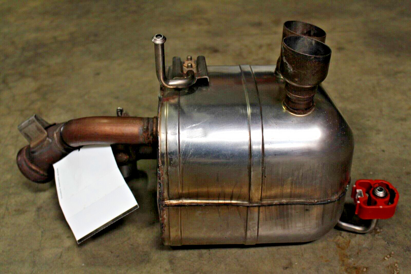 Ferrari California, LH, Left, Muffler, Used, P/N 253353