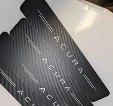 4Pcs Car Threshold Strip Door Plate Sill Scuff Cover Stickers for ACURA / MDX