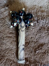  AWESOME TRIBAL INDONESIA REGION HAND MADE SHAMAN  RATTLE SHAKER  
