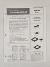 Motorola Semiconductors HCA6200A Series Data Sheet 1986