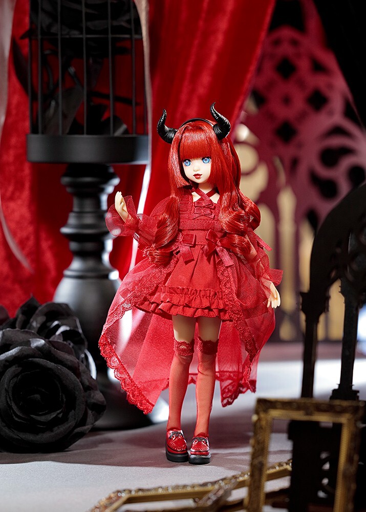 PetWORKs Little Devil ruruko Darkness RED girl Fashion Doll PetWORKs Little Devil ruruko Darkness RED girl Fashion Doll