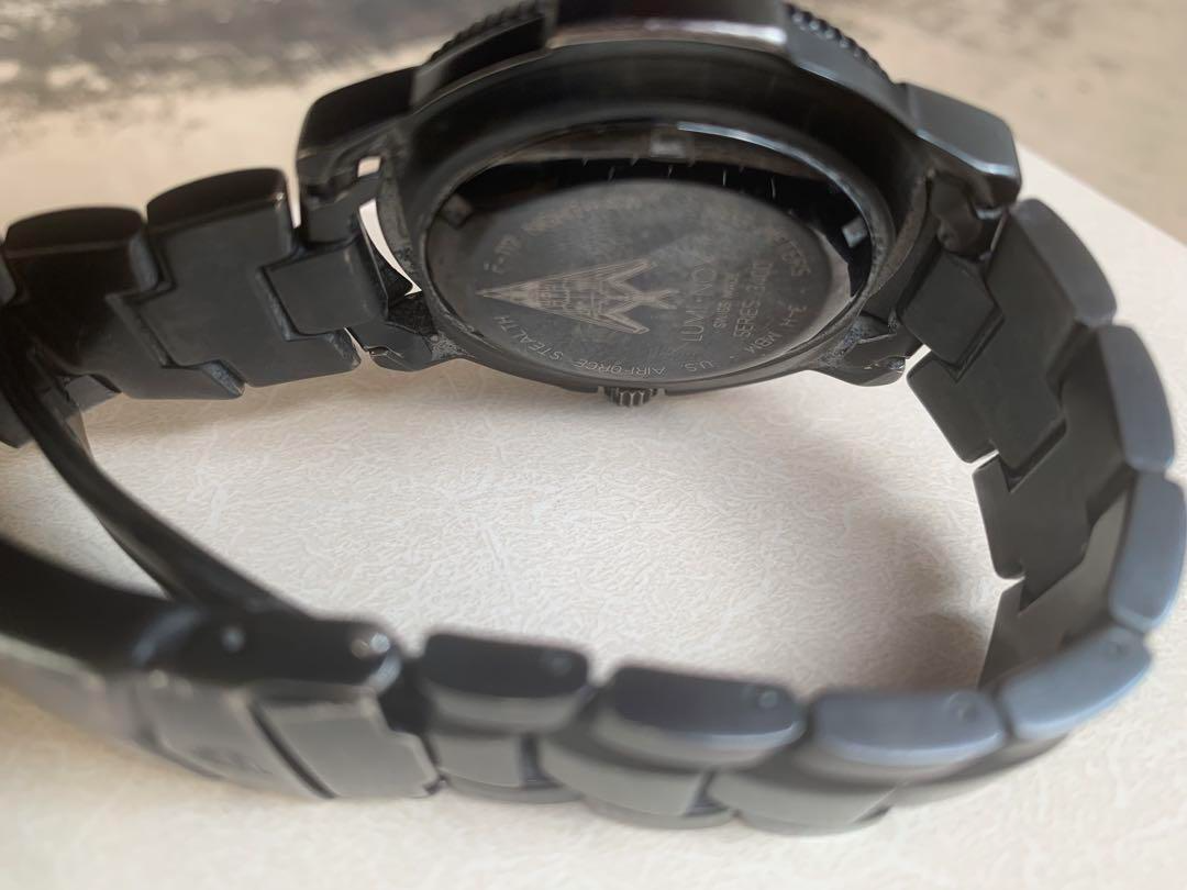 LUMINOX F-117 NIGHTHAWK 3400 SERIES Quartz Black Men's Watch From