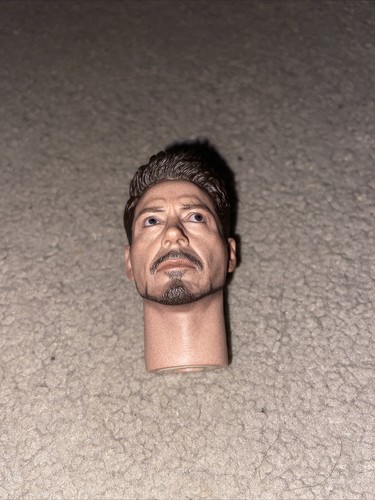 Cabeza esculpida Hot Toys MMS 473D23 escala 1/6 Iron Man Mark 50 Tony Stark - Imagen 4 de 7