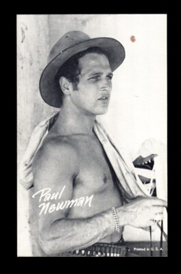 1948-52 ARCADE EXHIBITS HOLLYWOOD PAUL NEWMAN EXMT OR BETTER!