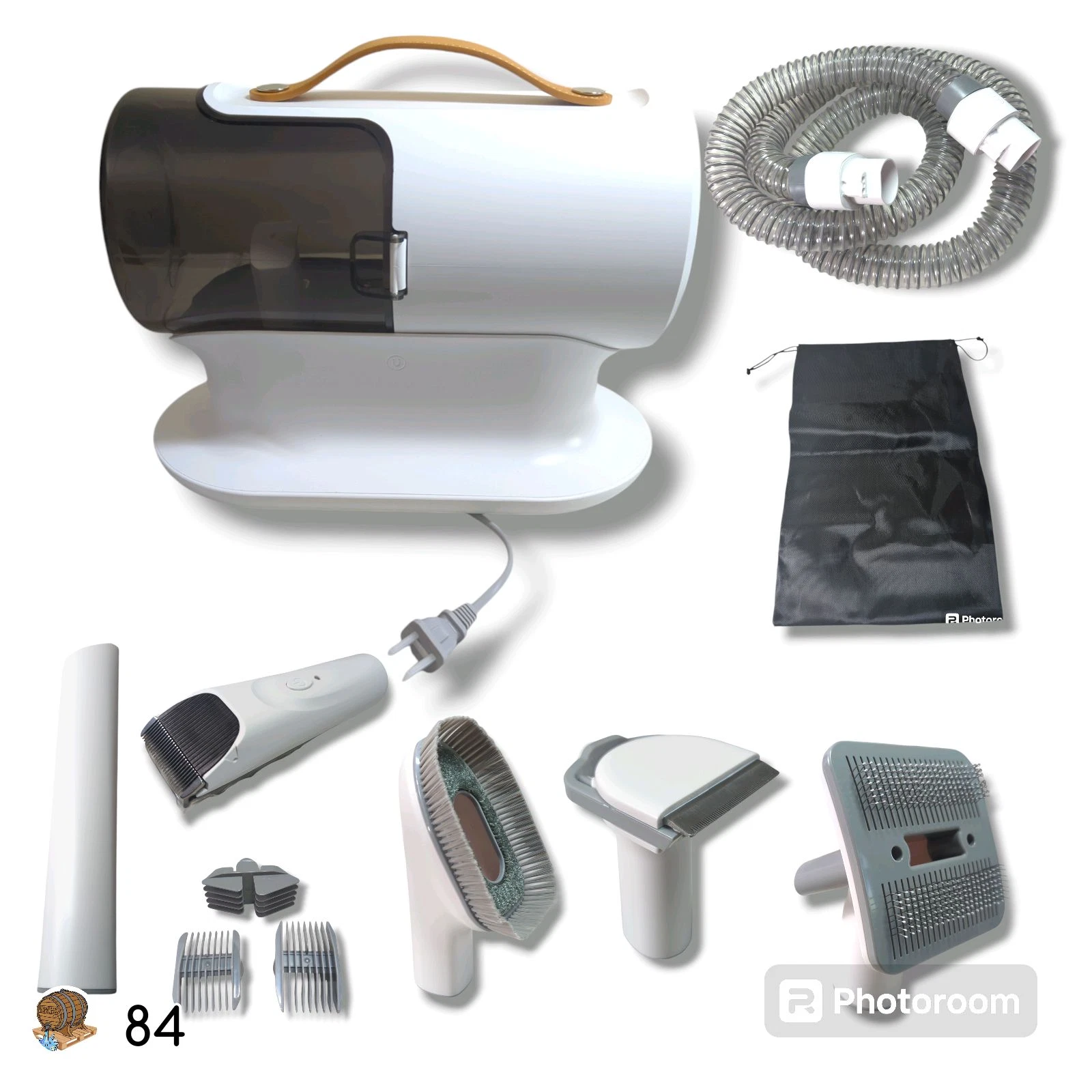 PG100 Pet Grooming Vacuum Kit with 5 Grooming Attachments *Open Box
