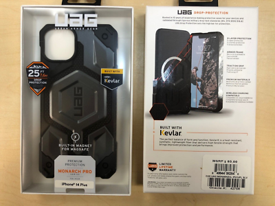 UAG Monarch Pro MagSafe Case made with Kevlar for iPhone 14
