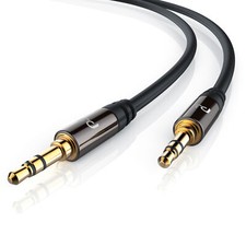 CSL - Primewire 3,5mm Stereo Audio Klinken Kabel vergoldete Metallstecker 2,0m