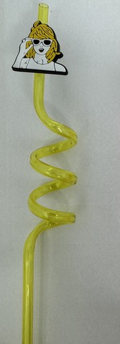 Taylor Inspired Twisty Straws - 8 Straws With Silicone TS Theme NWOT For Parties - Picture 4 of 9