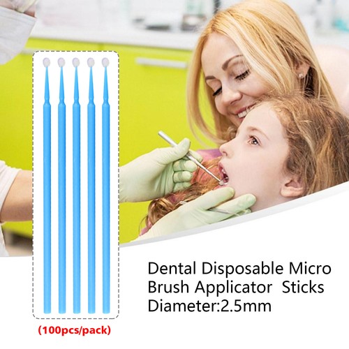 100pcs/pack Dental microbrush brushes applicator tip regular/fine/ultrafine SA - Picture 89 of 136