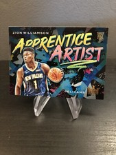 2019-20 Zion Williamson Panini Court Kings Rookie RC Apprentice Artist #9