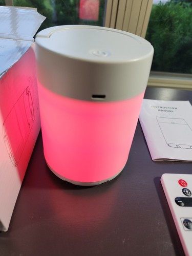 Portable Dimmable Multi Color Changing Night Light With Remote Control - Picture 4 of 8