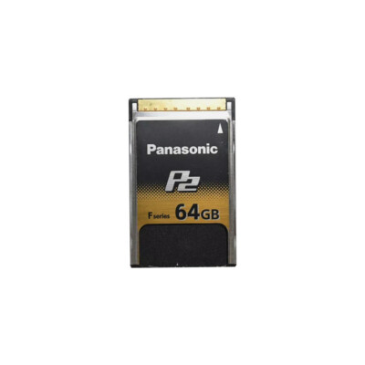 パナソニック メモリーカード 64GB　AJ-P2E064FGN　P2カード　F P2カード 64GB | 撮影機材や放送機材のレンタル メディア・リース